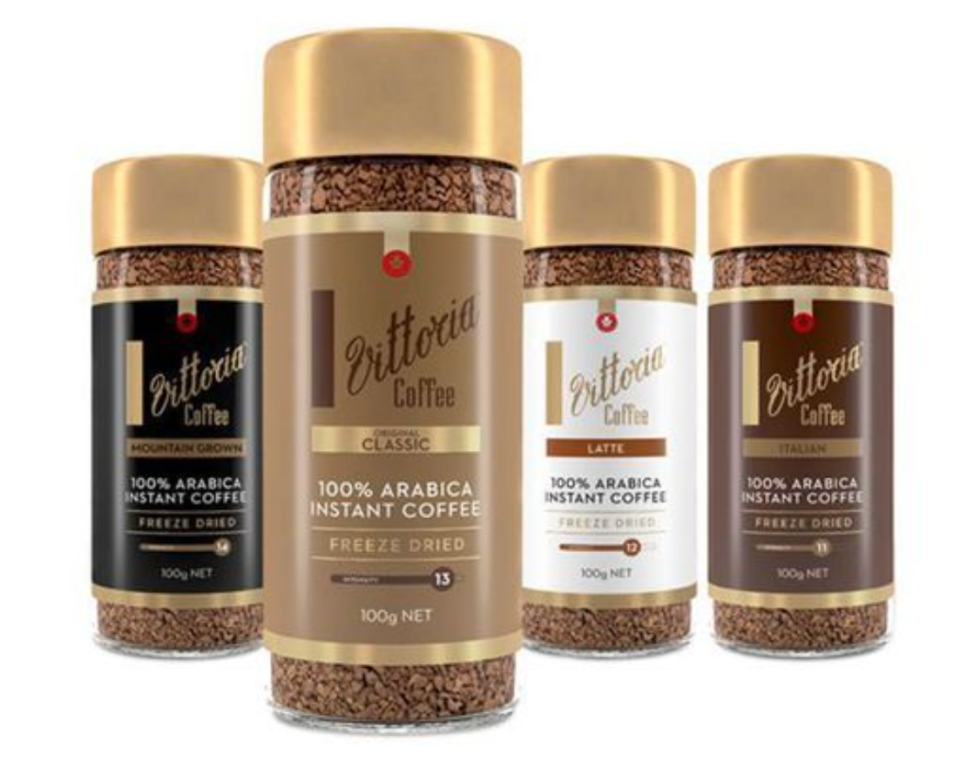 Vittoria's new instant coffee 