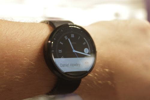 Moto 360 smartwatch