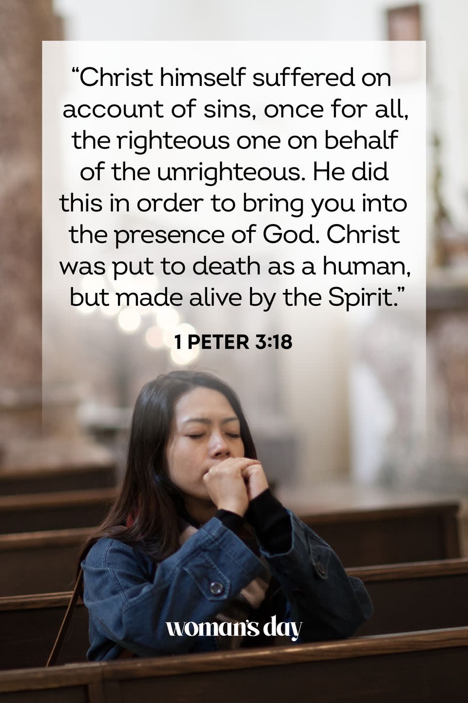 8) 1 Peter 3:18