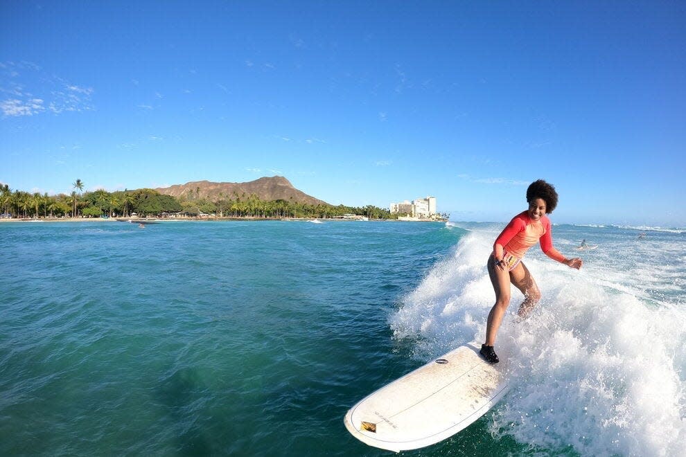Score some ocean time with a surf session with Ohana Surf Project