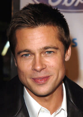 Brad Pitt at the Hollywood premiere of Warner Bros. Ocean's Twelve