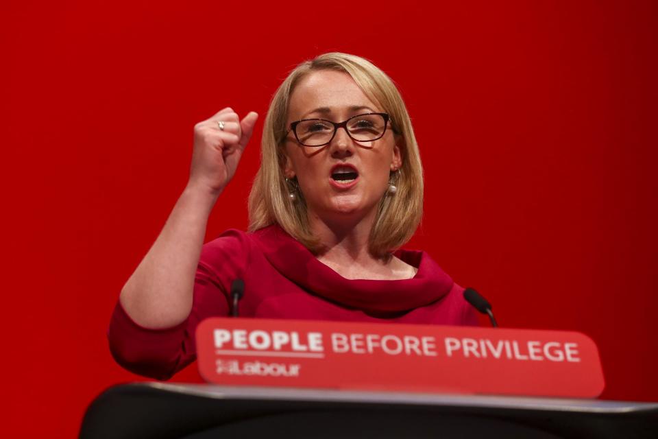 Corbyn-ally and left-winger Rebecca Long-Bailey (Bloomberg via Getty Images)