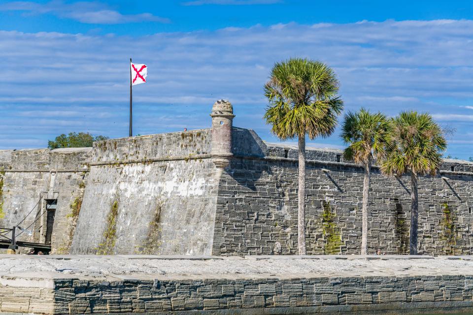 Castillo de San Marcos National Monument, the oldest masonry fort in the continental United States