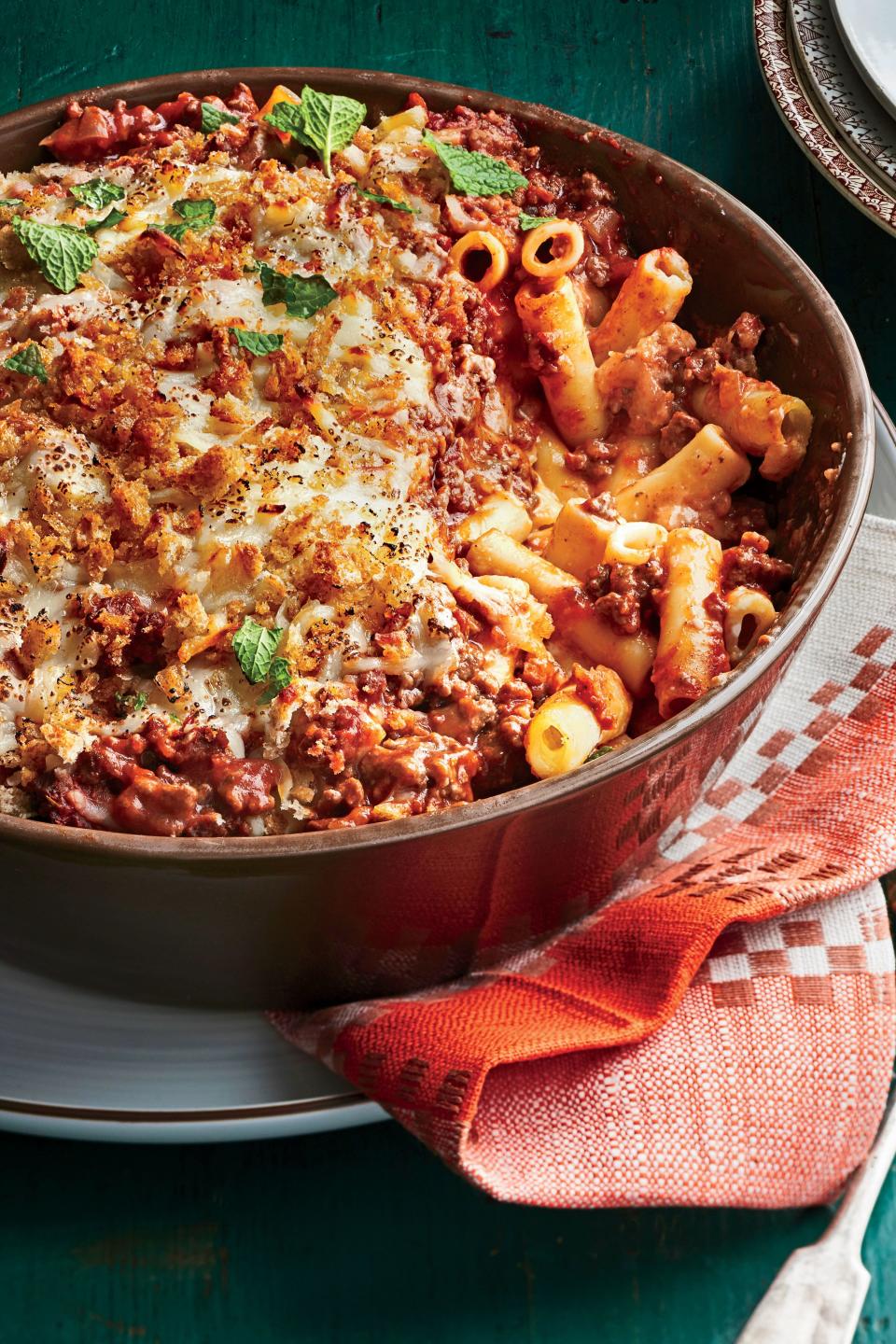 Greek Baked Ziti