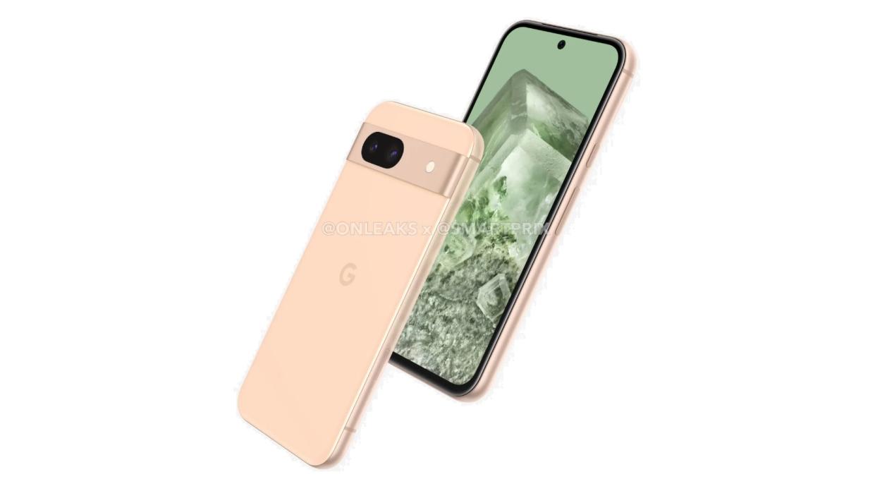  Leaked renders of the Pixel 8a. 