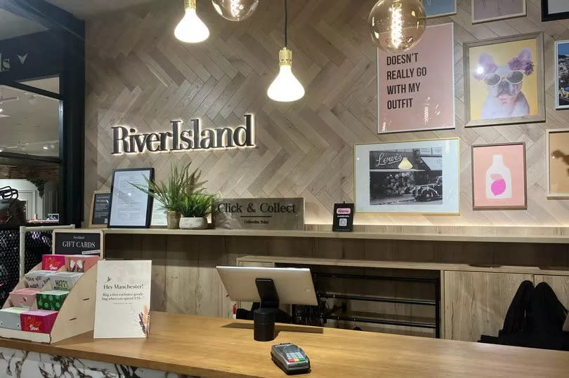 River Island has undergone a major revamp