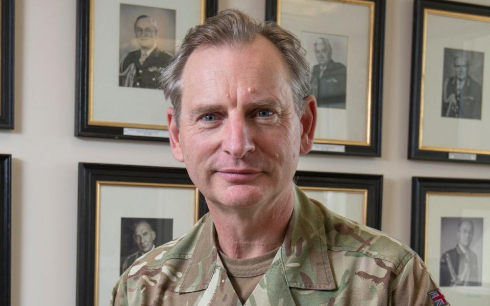 General Sir Mark Carleton-Smith pictured in May - JULIAN SIMMONDS/JULIAN SIMMONDS