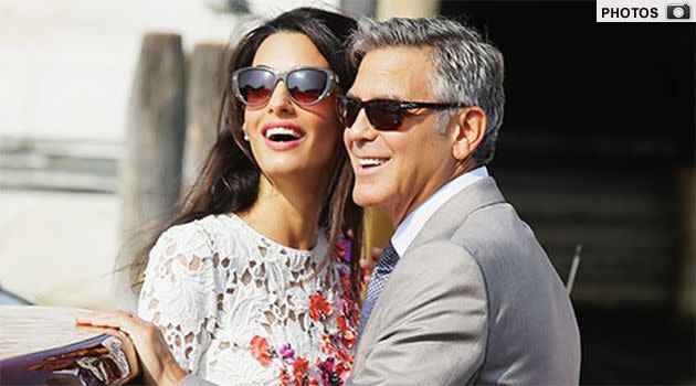 GALLERY: George Clooney and Amal Alamuddin's wedding extravaganza! Photo: Getty