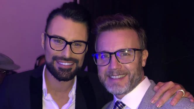 Rylan Clark Neal and Gary Barlow (Credit: Rylan/Twitter)