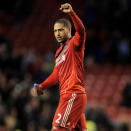 Nom: Glen Johnson<br>Poste: Défenseur<br>Date de naissance (Âge): 23/08/1984 (27)<br>Numéro: 2<br>Club: Liverpool (Angleterre ENG)