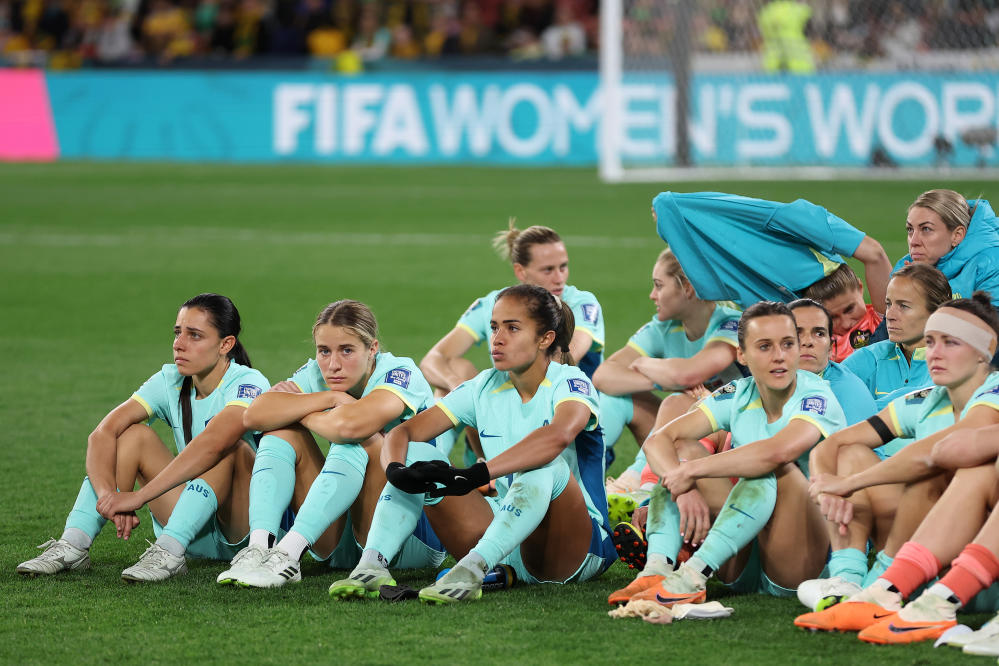 Matildas fans slam team for wearing their away kit in must-win Women's World  Cup game against Canada - here's why they couldn't run on in the green and  gold