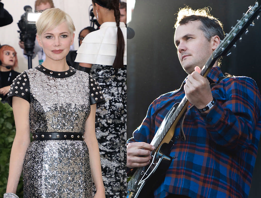 What what? Michelle WIlliams fell in love with and secretly married musician Phil Everum. Now she’s spreading the happy news. (Photo: Getty Images)