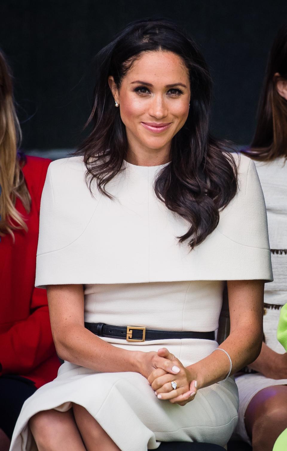 Meghan Markle at the opening of the Mersey Gateway Bridge