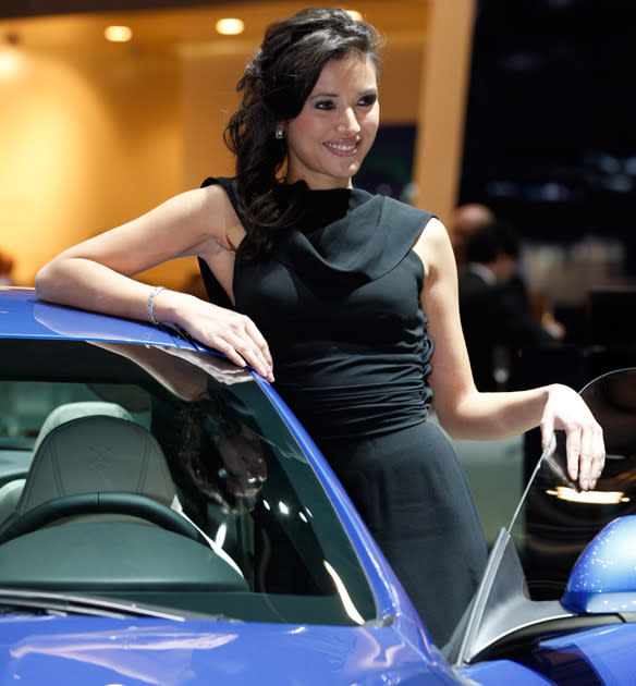 Ladies of the 2012 Geneva Motor Show