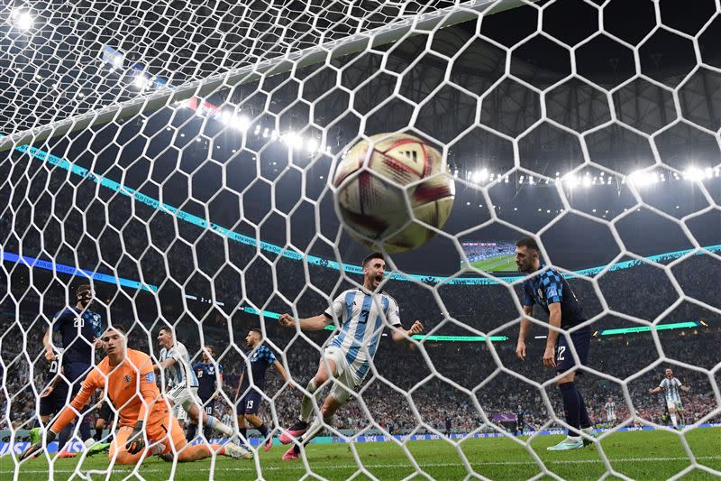 阿根廷在準決賽大破克羅埃西亞。（圖／取自FIFA FB）