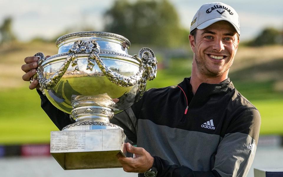 Guido Migliozzi pipped Rasmus Hojgaard to the trophy - AP