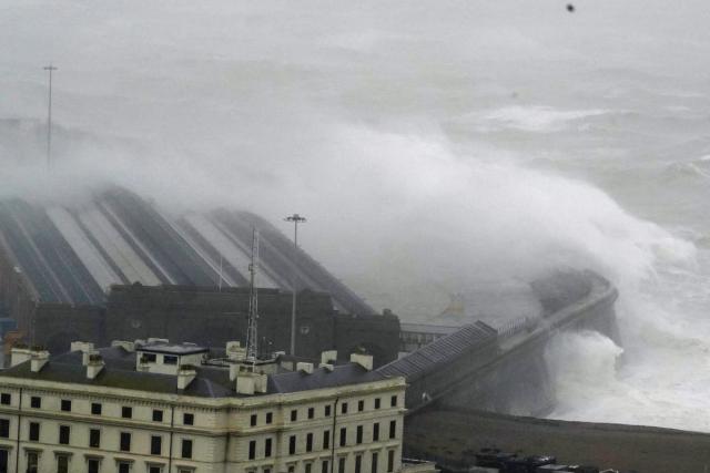 Dunkirk's $4 million retaining wall damaged in Sunday storm