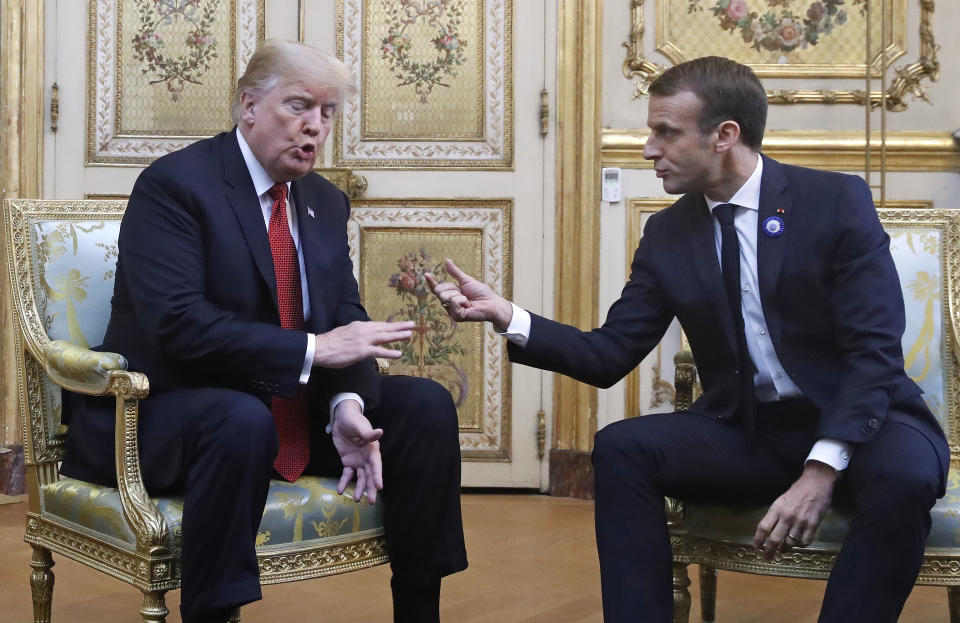 Donald Trump visits France for World War I Centennial