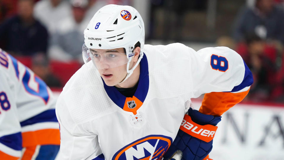 New York Islanders defenceman Noah Dobson will not be made available to Team Canada. (James Guillory-USA TODAY Sports)