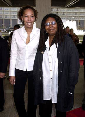 Whoopi Goldberg and daughter at the Century City premiere of Paramount's Rat Race