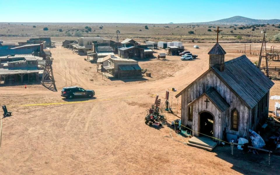 The film set on Bonanza Creek Ranch where Baldwin discharged a prop gun loaded with live ammunition - ALBUQUERQUE JOURNAL