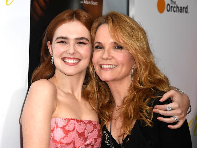 Frazer Harrison/Getty Zoey Deutch and Lea Thompson attend the Premiere Of The Orchard's "Flower" at ArcLight Cinemas on March 13, 2018 in Hollywood, California