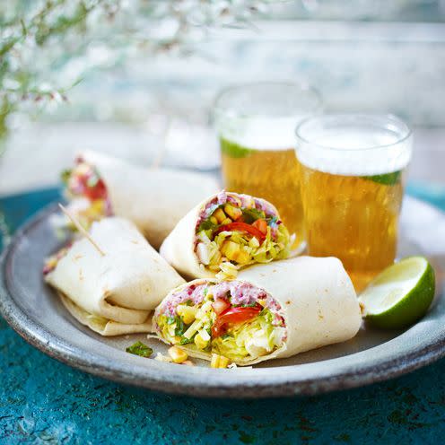 Mexican Corn Wraps