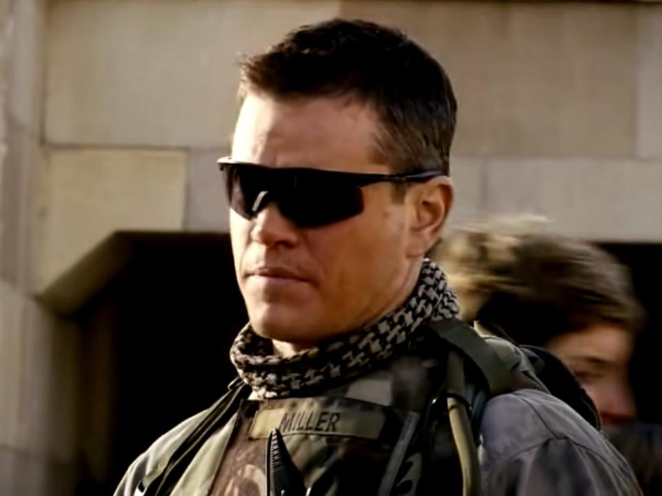 Matt Damon in "Green Zone" (2010).