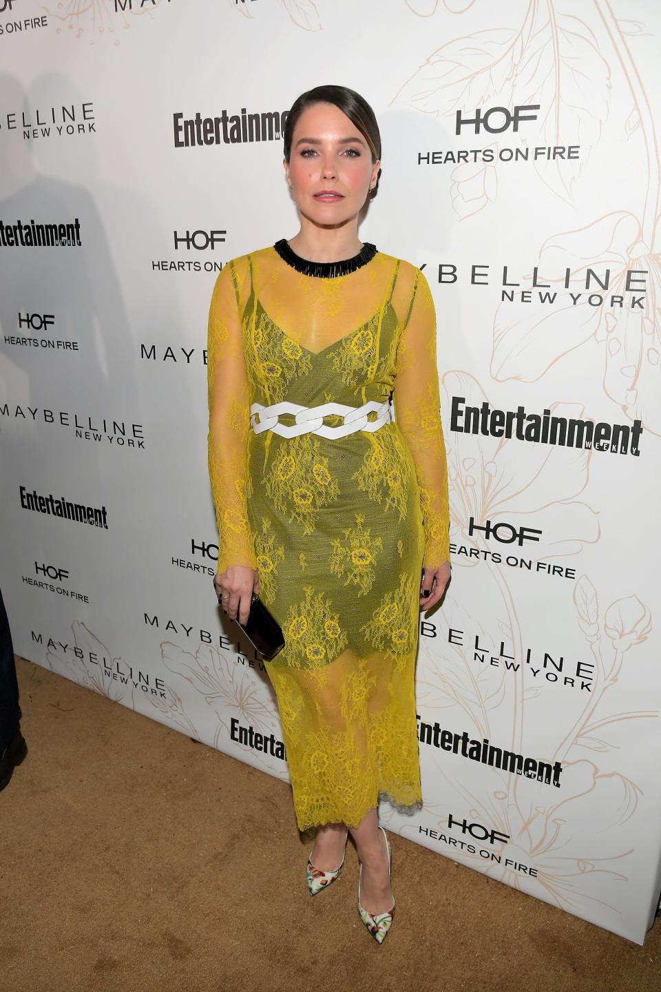 Sophia Bush attends Entertainment Weekly's Screen Actors Guild Award Nominees Celebration