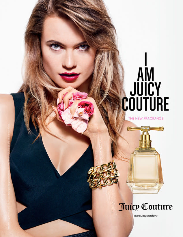 The Victoria Secret Angel's edgy look matches the brand's mojo perfectly. (Photo: Sølve Sundsbø/Juicy Couture)