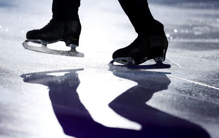 Figure Skating - Pyeongchang 2018 Winter Olympics - Gala Exhibition - Gangneung Ice Arena - Gangneung, South Korea - February 25, 2018 - Jin Boyang of China performs. REUTERS/John Sibley