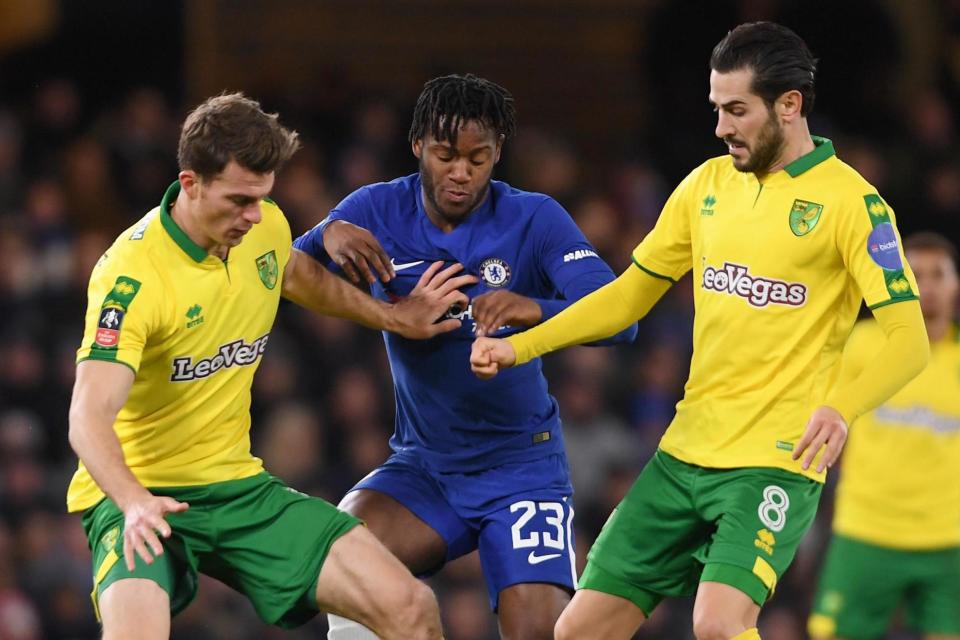 Moving issue: Michy Batshuayi has been the subject of much speculation this month: Getty Images