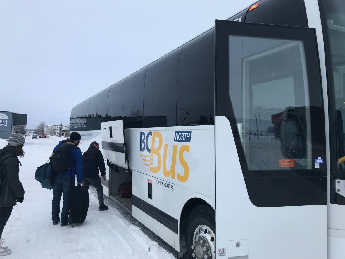 The province introduced B.C. Bus North as an interim program while it developed a long-term plan. (Justin McElroy/CBC - image credit)