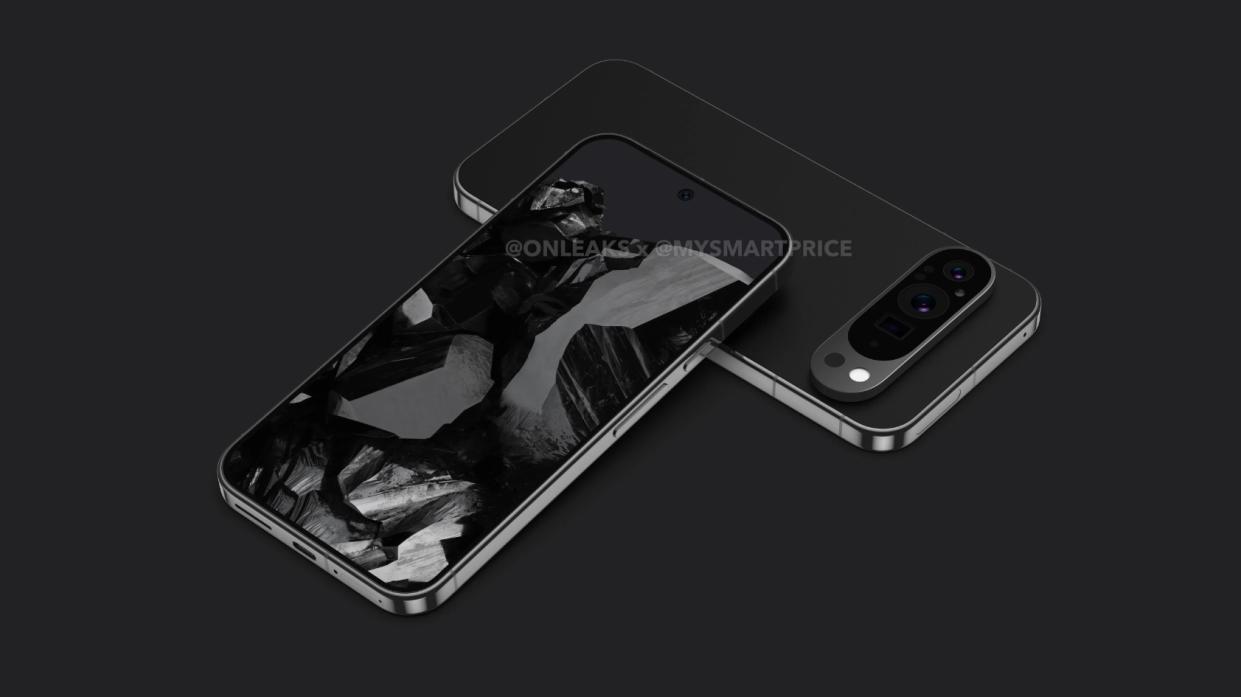  A leaked rendering of the Pixel 9 Pro. 