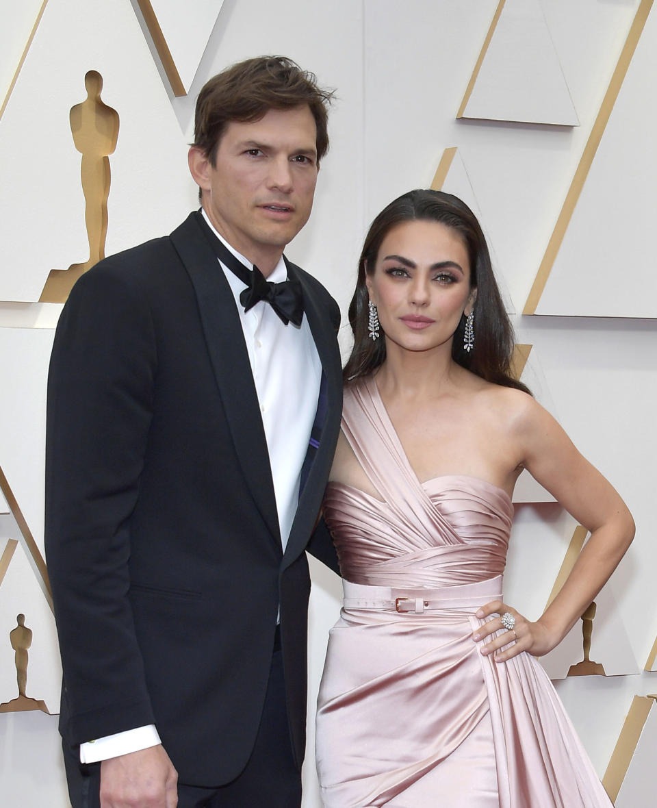 Ashton Kutcher and Mila Kunis