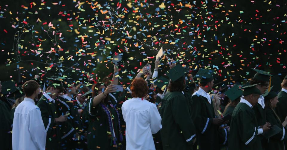 Scenes from the 2023 East Henderson High School graduation on June 9 at East.
