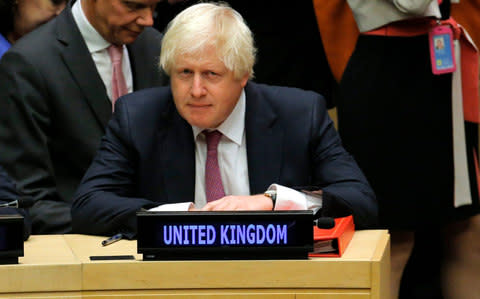 Boris Johnson - Credit: Lucas Jackson/Reuters