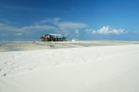 Tubbataha Reef is such a popular dive destination; people usually book a year in advance to go. To get there, you need to take a 10-hour boat ride from the nearest port and get ready to live on a boat for a couple of days. Visitors can’t set foot on the sand bars in the area but should your sea legs fail you, you can set foot on the ranger station. Don’t count on a cellular signal as well. But with the mind-blowing marine life waiting for you underwater, you probably won’t mind. Time to drop off the grid.