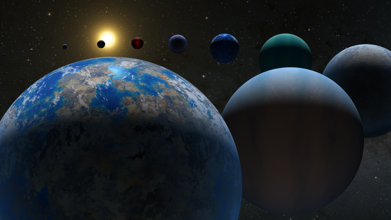 The planets in our solar system are often memorized in proximity to the sun.