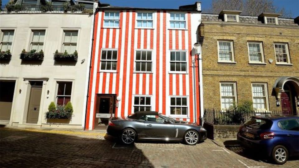 A High Court this week ruled the 71-year-old's candy stripe house to be 