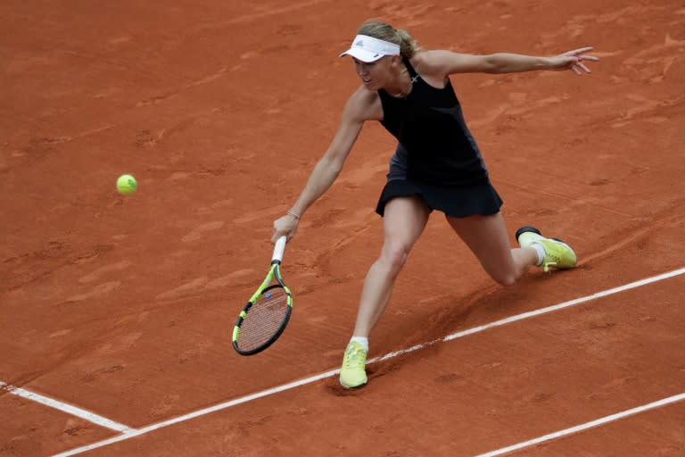 No problems: Wozniacki has dropped just four games in her last two matches