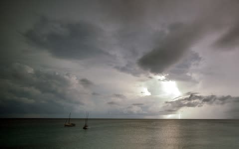 Warm African air moving over cooler Mediterranean air causes meteotsunamis - Credit: Getty