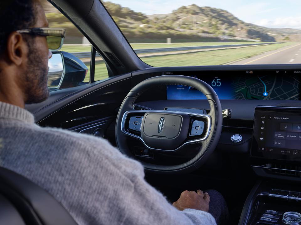 The 2024 Lincoln Nautilus midsize SUV will be available in early 2024.