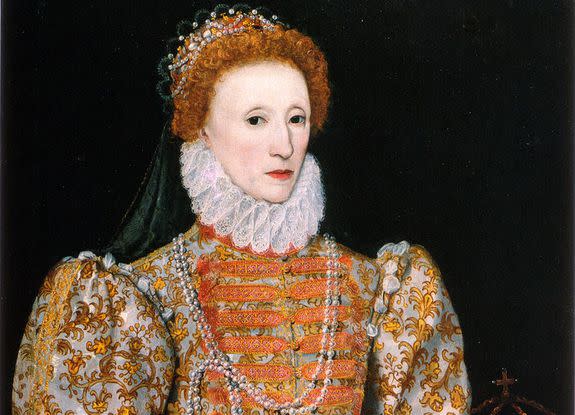 The "Darnley Portrait" of Elizabeth I of England.