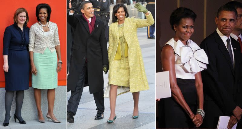 Michelle Obama trug während Obamas Regierungszeit oft Outfits von J. Crew. (Bild: Getty Images)