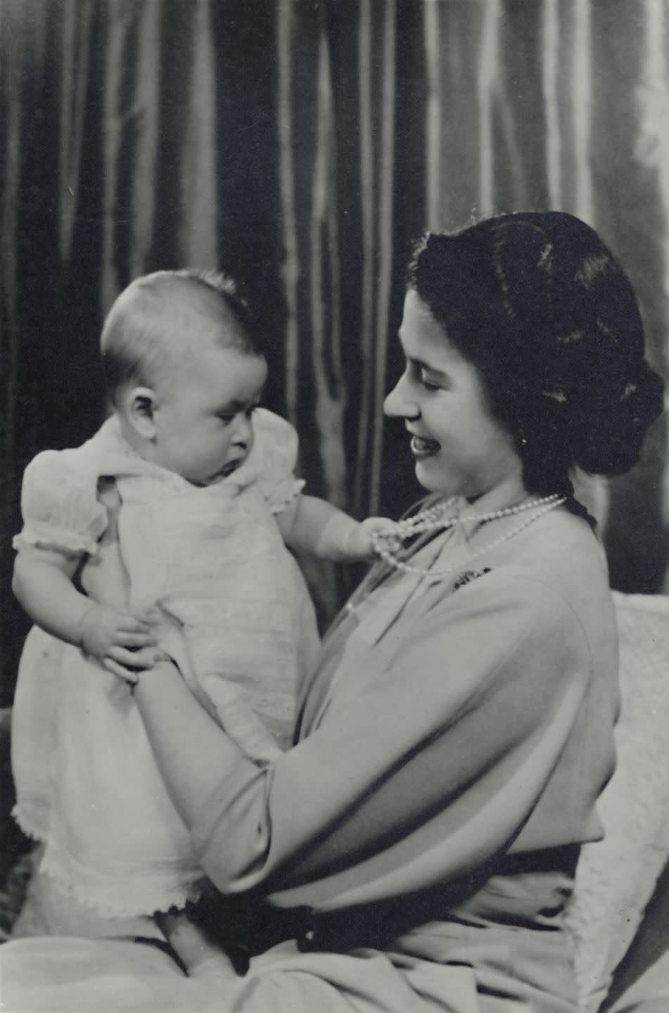 2) He was Buckingham Palace's first baby of the 20th century