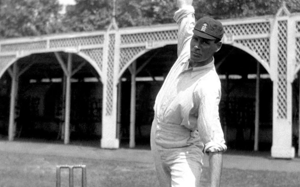 Sydney Barnes at Lord's in 1913 - PA