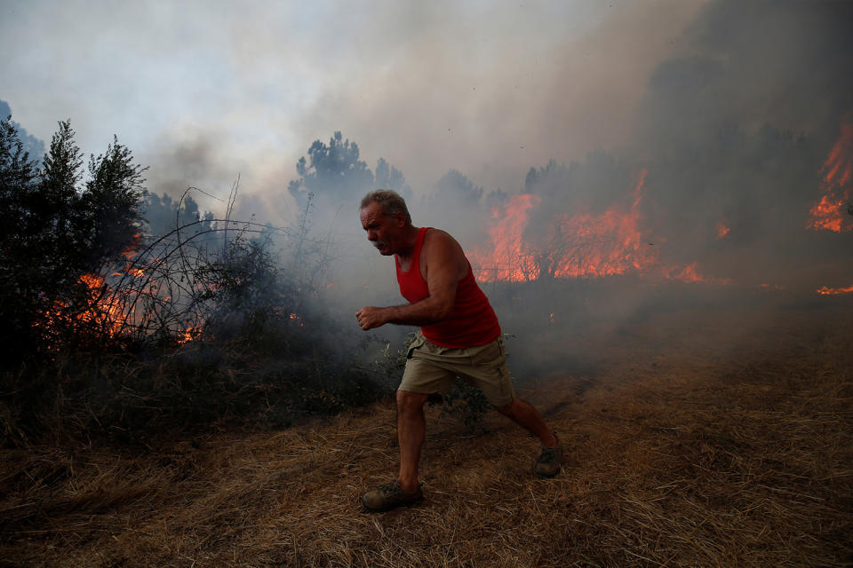 Portugal battles raging wildfires