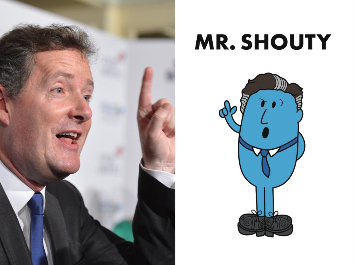 Piers Morgan has his own Mr Men character (Getty/PA)