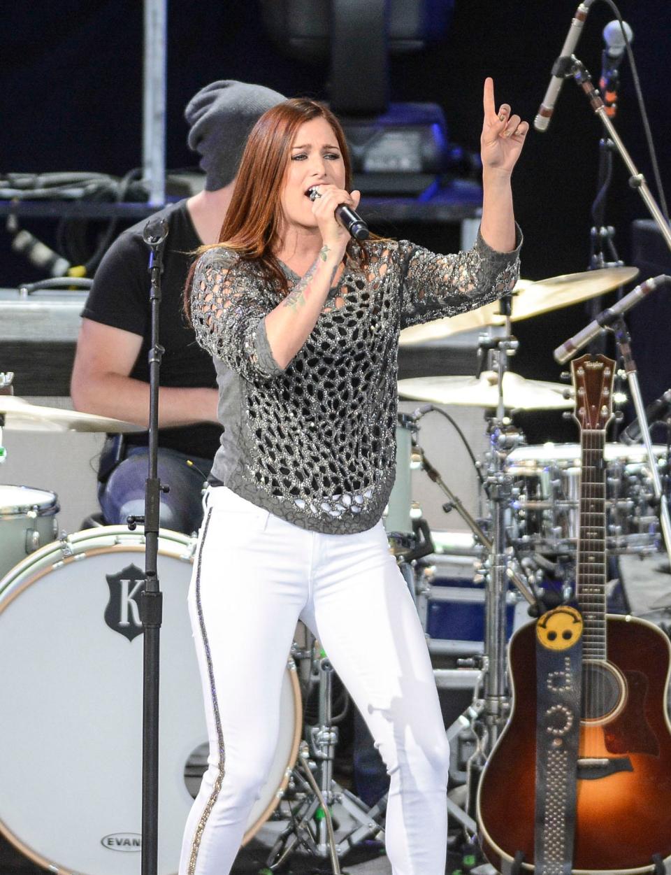 Cassadee Pope opens up for Tim McGraw and Kip Moore at the Constellation Brands-Marvin Sands Performing Arts Center.